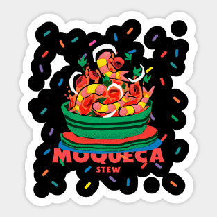 Moqueca Stew Design Sticker
